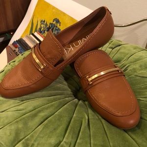 Calvin Klein leather loafers